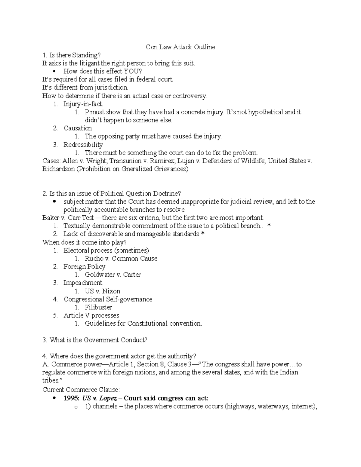 how to write a con law essay