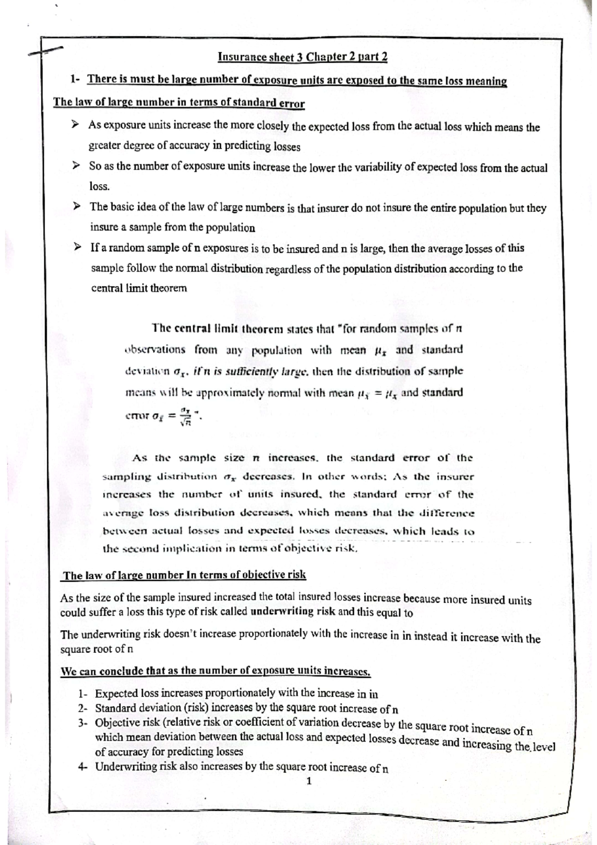 Mathematics insurance chp2 part2 financial instruments Studocu
