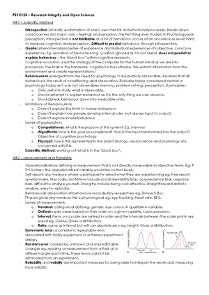 PSYC123 Worksheet Lab 6 V2 - PSYC123 – Week 6 Lab Worksheet Activity 1 ...