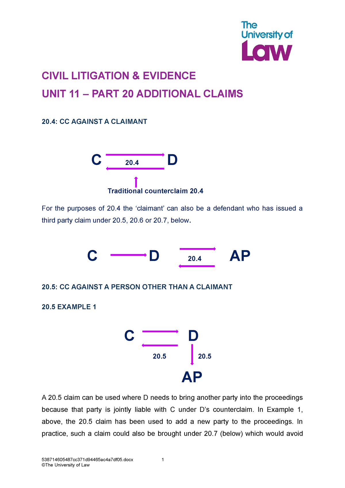 part-20-additional-claims-flowchart-civil-litigation-evidence-unit