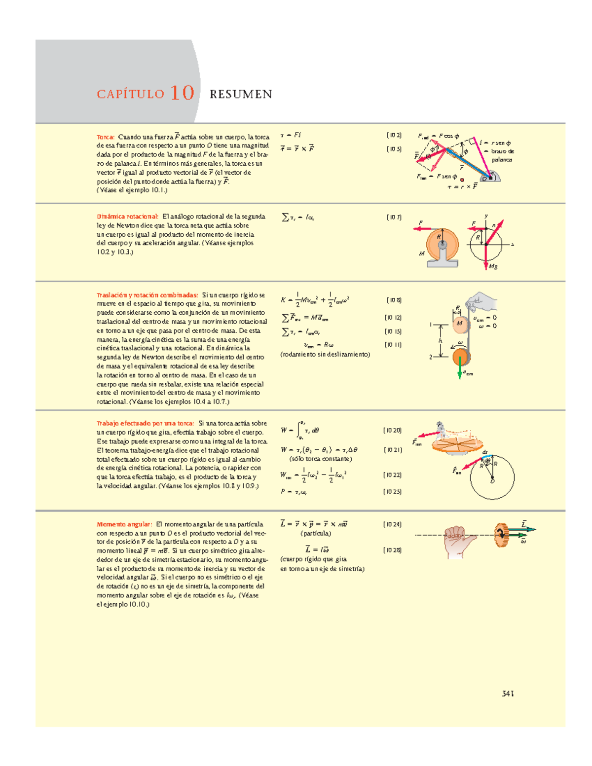 Cap10 - Resumen Fisica Para Ciencias E Ingenieria - 341341 T 5 R 3 F ...