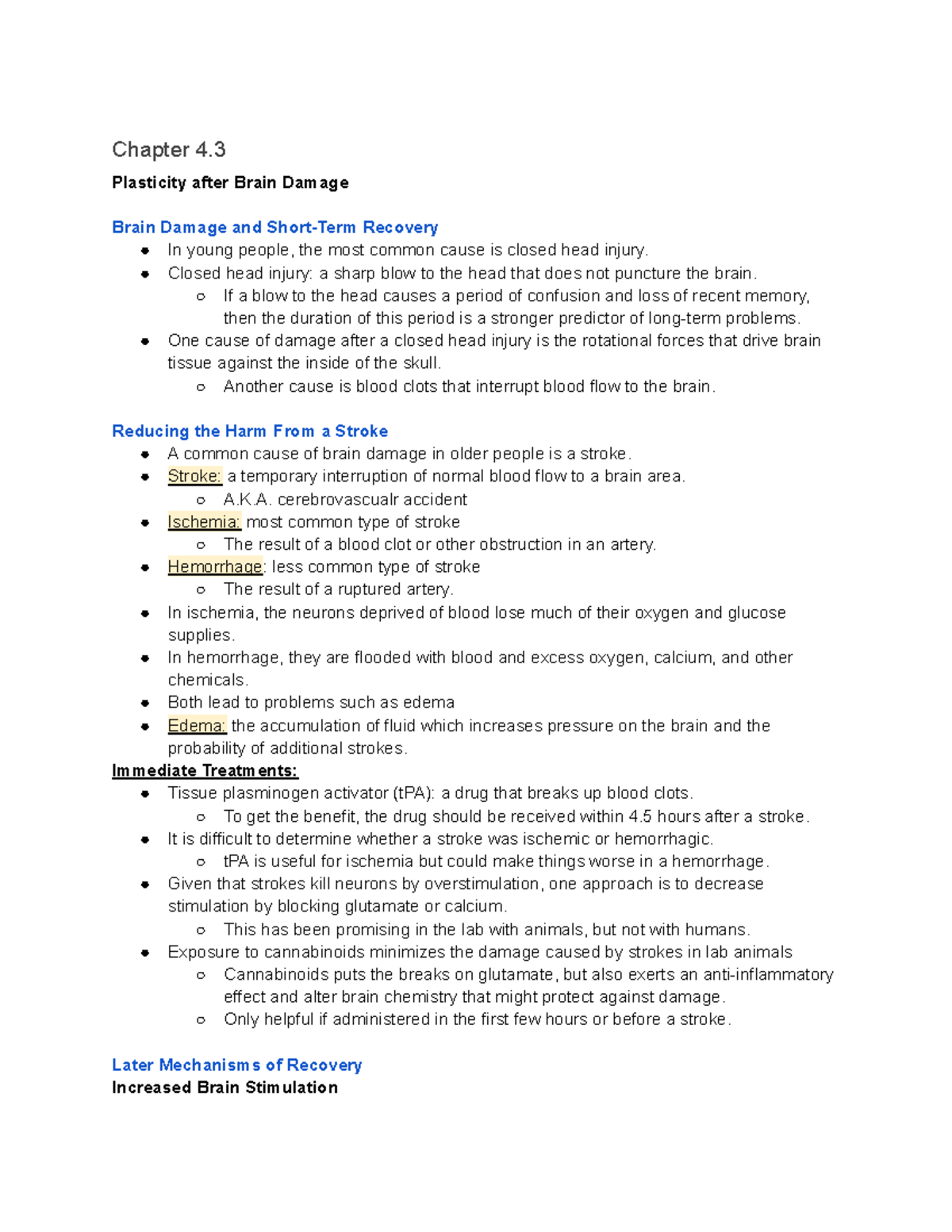 chap-4-3-bio-notes-chapter-4-plasticity-after-brain-damage-brain