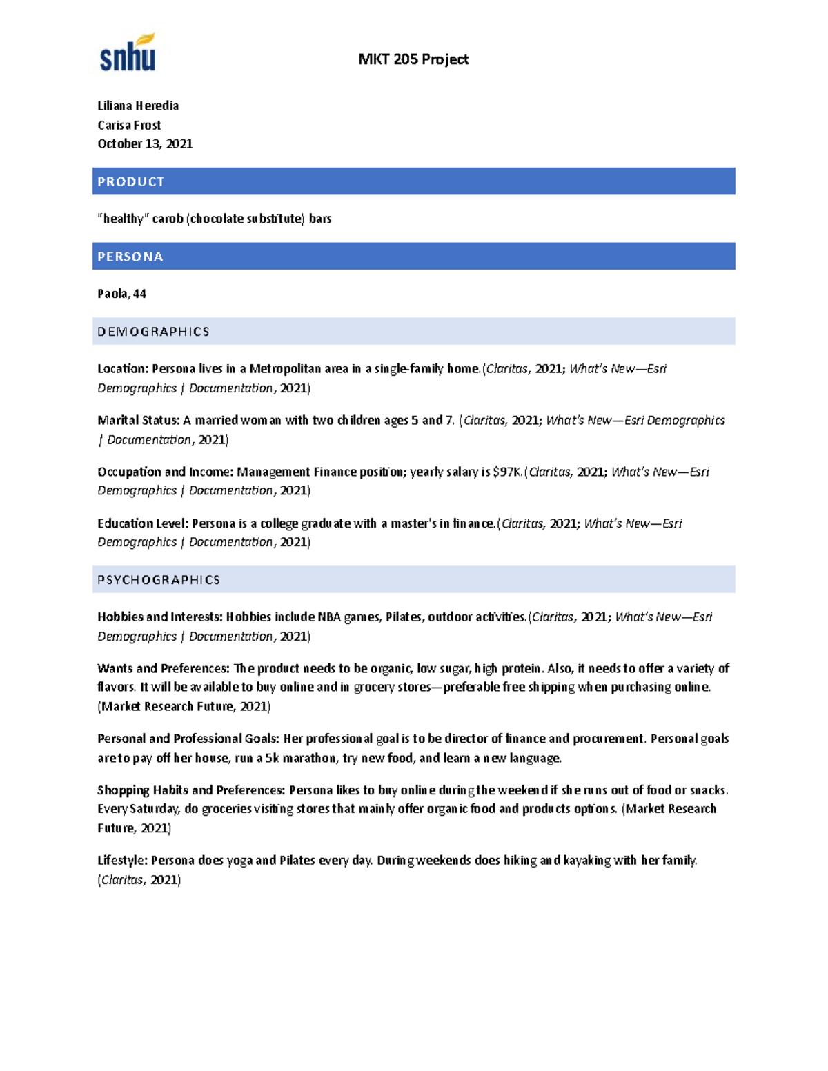 Marketing Strategy for Carob Chocolate Bars Studocu