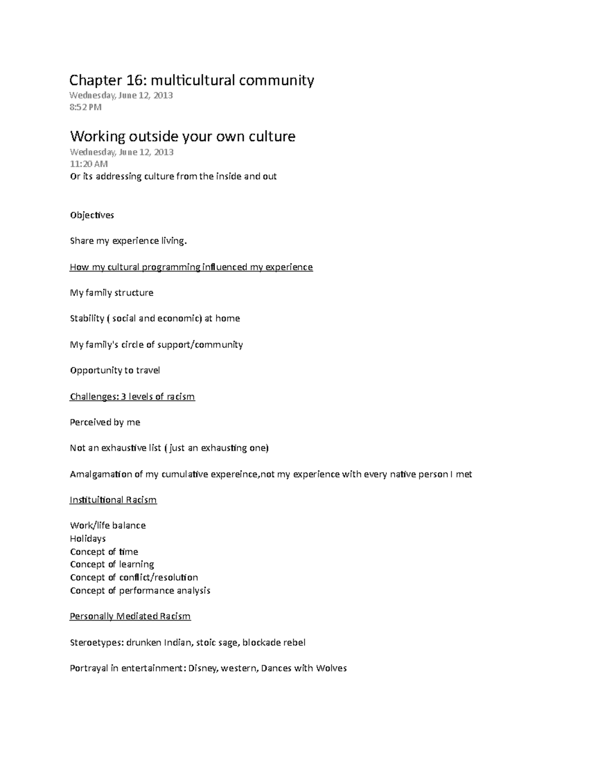 Chapter 16 multicultural community - Chapter 16: multicultural ...