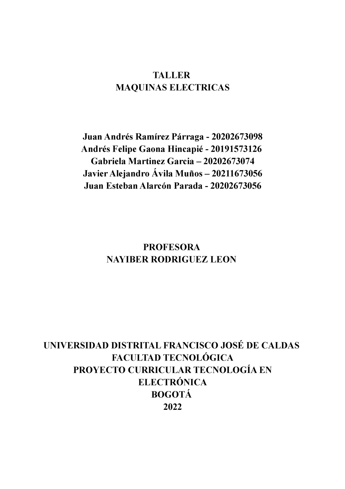 Pinzas Amperimétricas - Universidad Distrital Francisco José de Caldas
