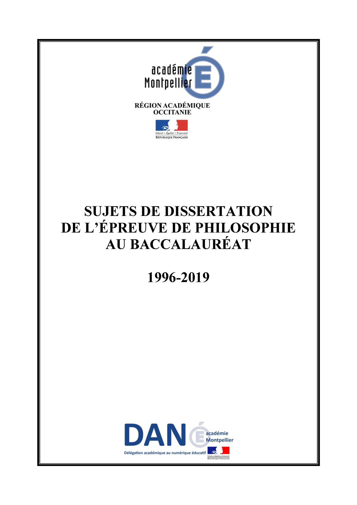 sujets dissertation philosophie langage