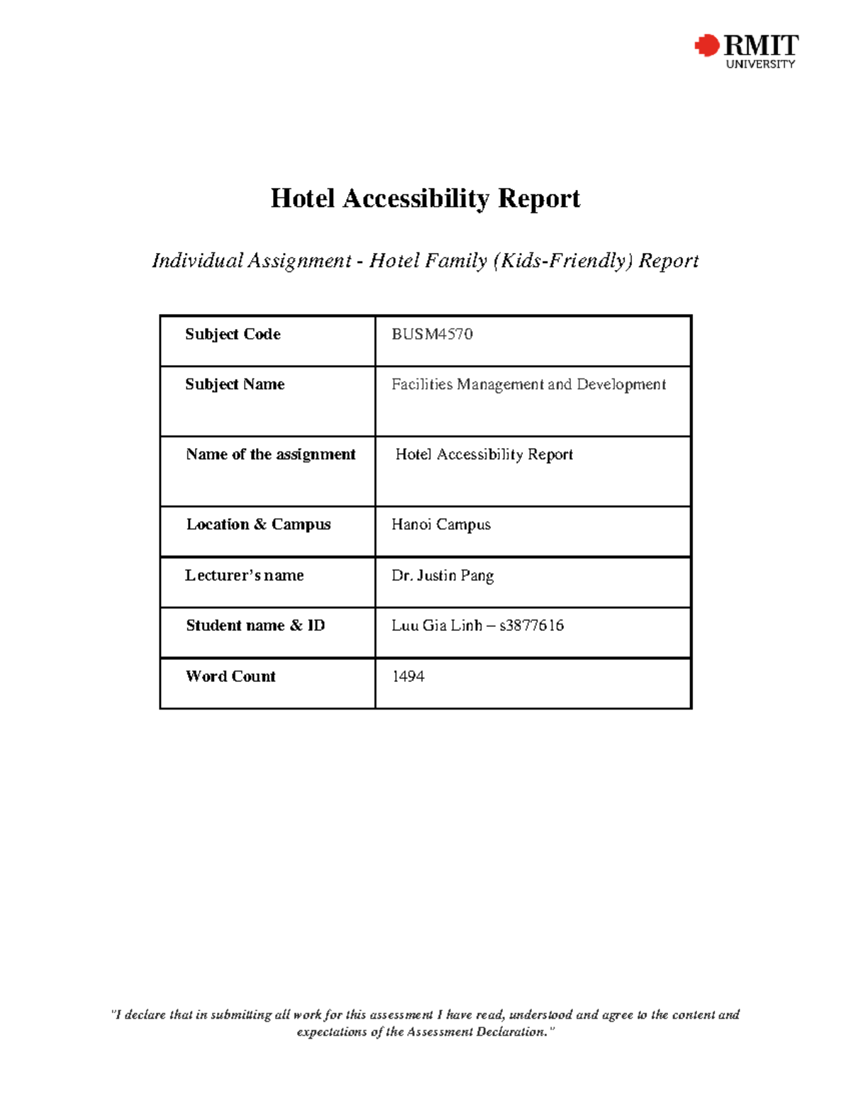 4.2 assignment my favorite vacations oral report