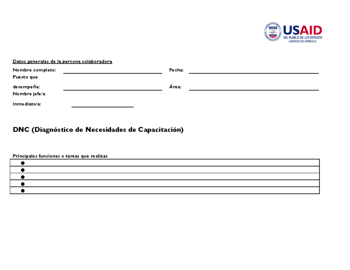 DNC-Formato - trabajo final y sus componentes - Datos generales de la ...