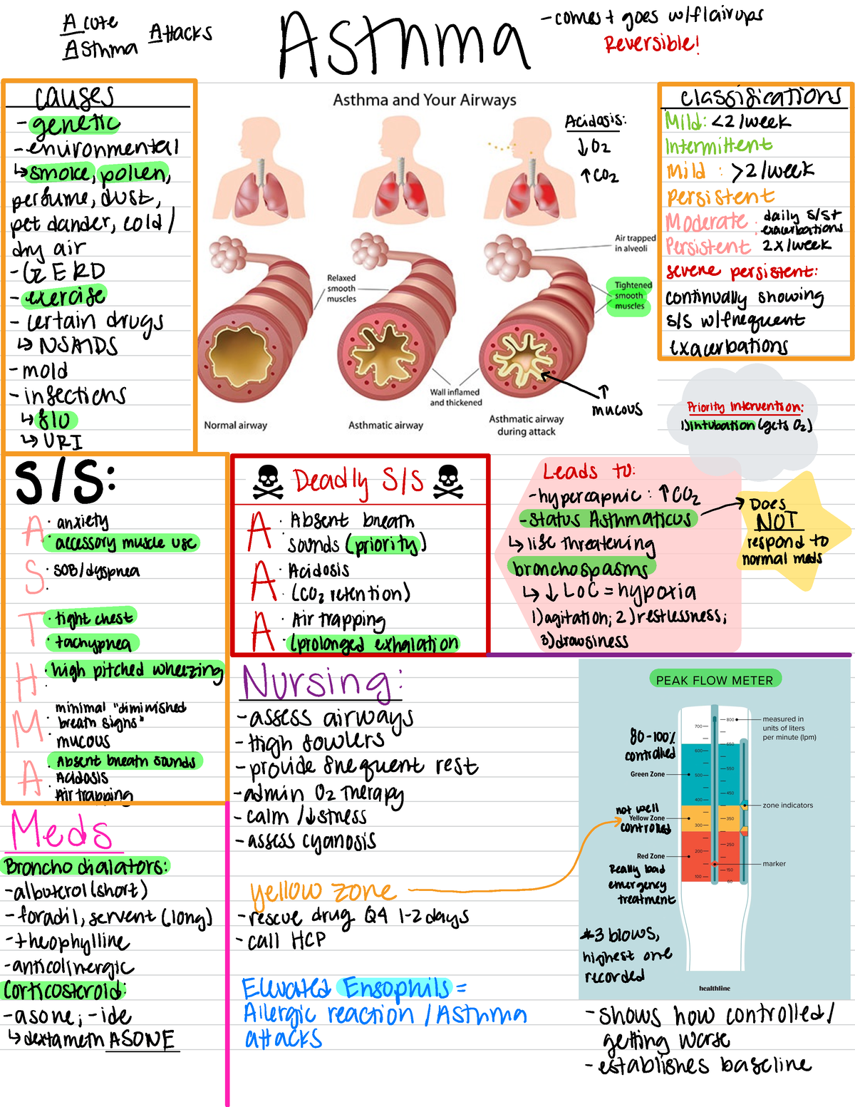 Asthma - A cute AHacks Asthma - comcest goes wlflairups A stuma ...