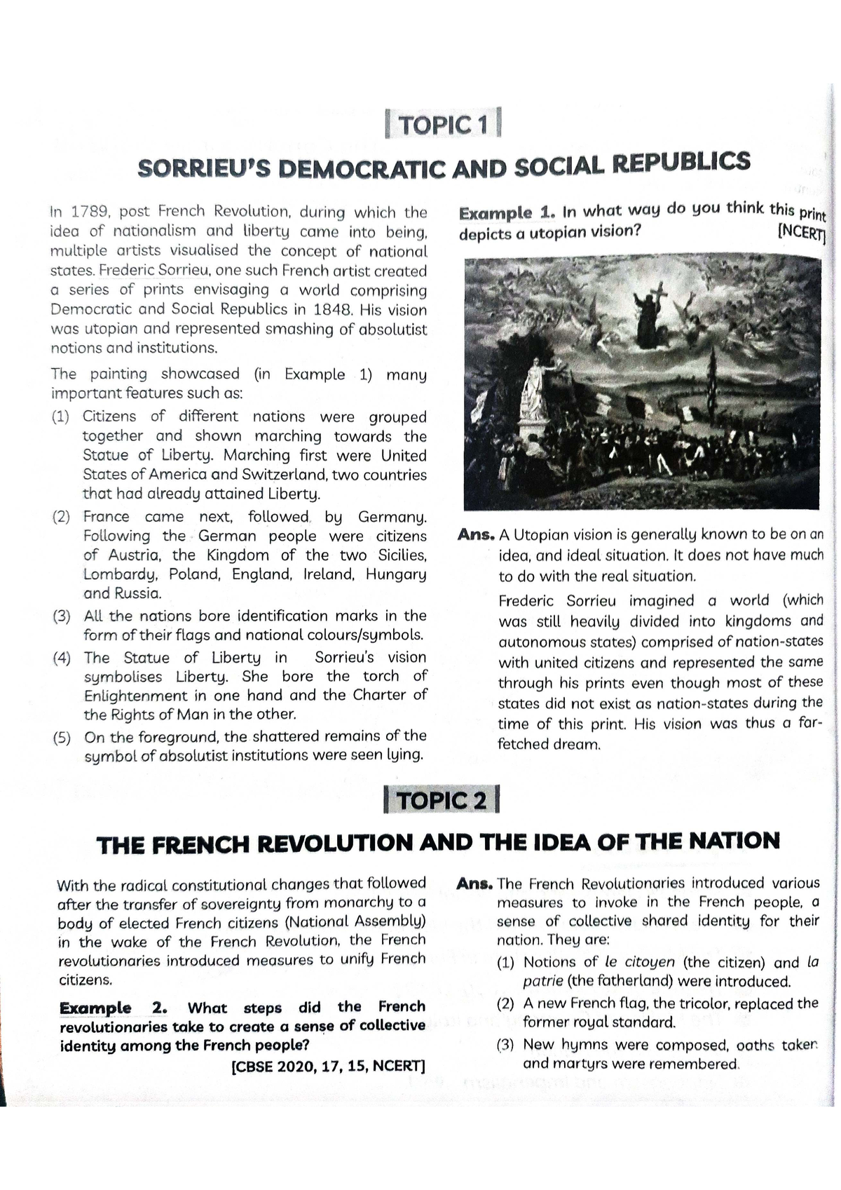 The RISE OF Nationalism IN Europe, Class 10 Notes - Indian History I ...