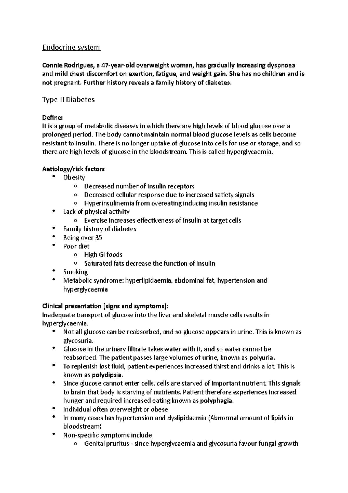 endocrine system hormone case study analysis worksheet