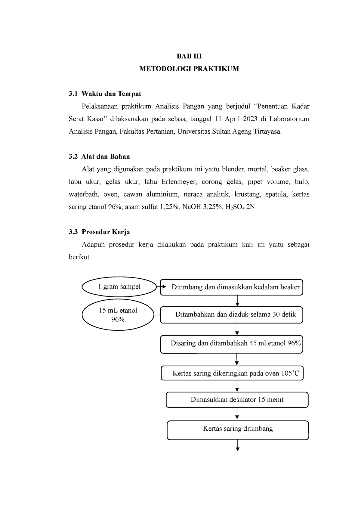 BAB III - Untuk BAB 3 Teknologi Penggorengan - BAB III METODOLOGI ...