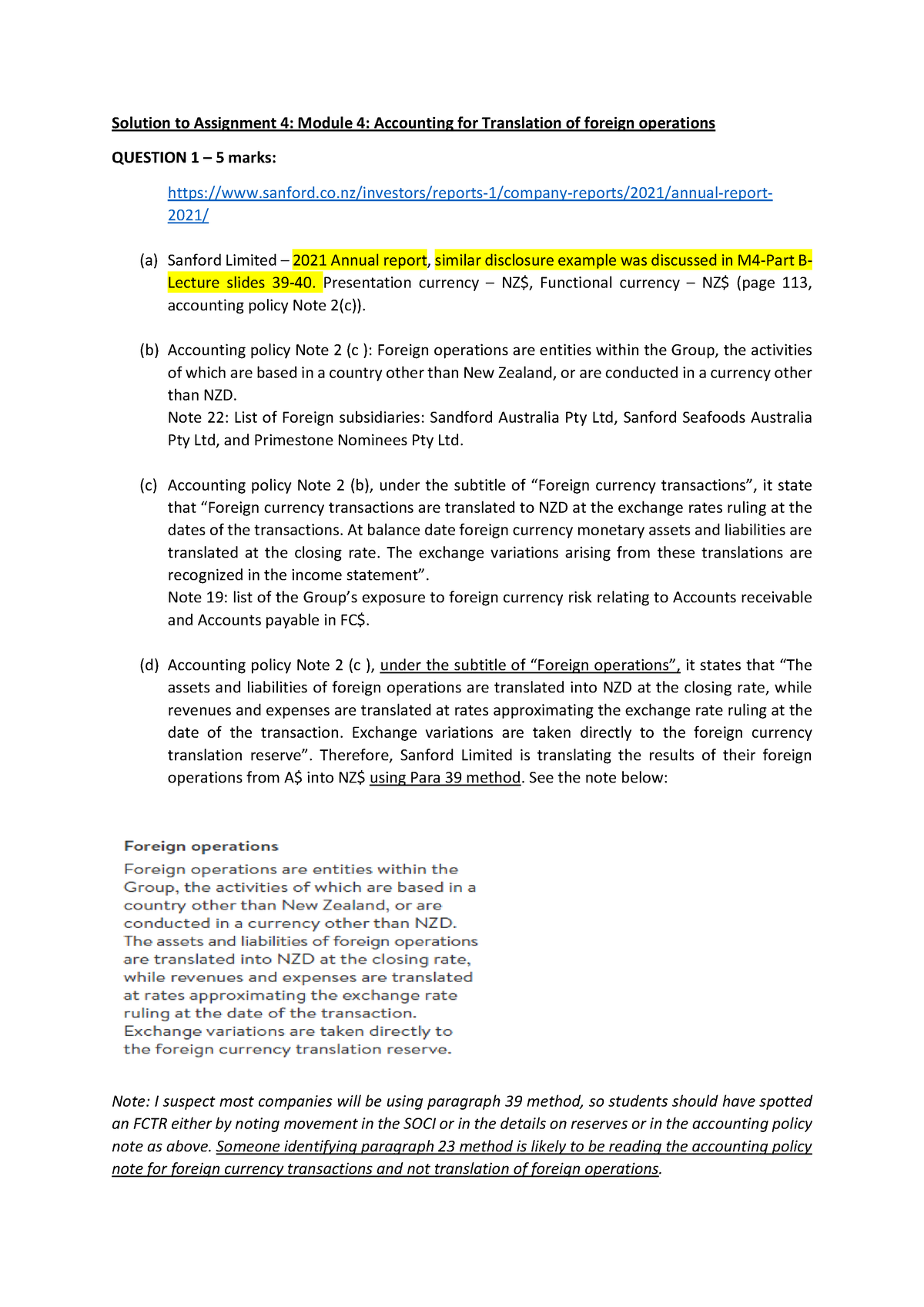 Assignment 4 Solution For Module 4 ACCTG 311 2022FC - Solution To ...