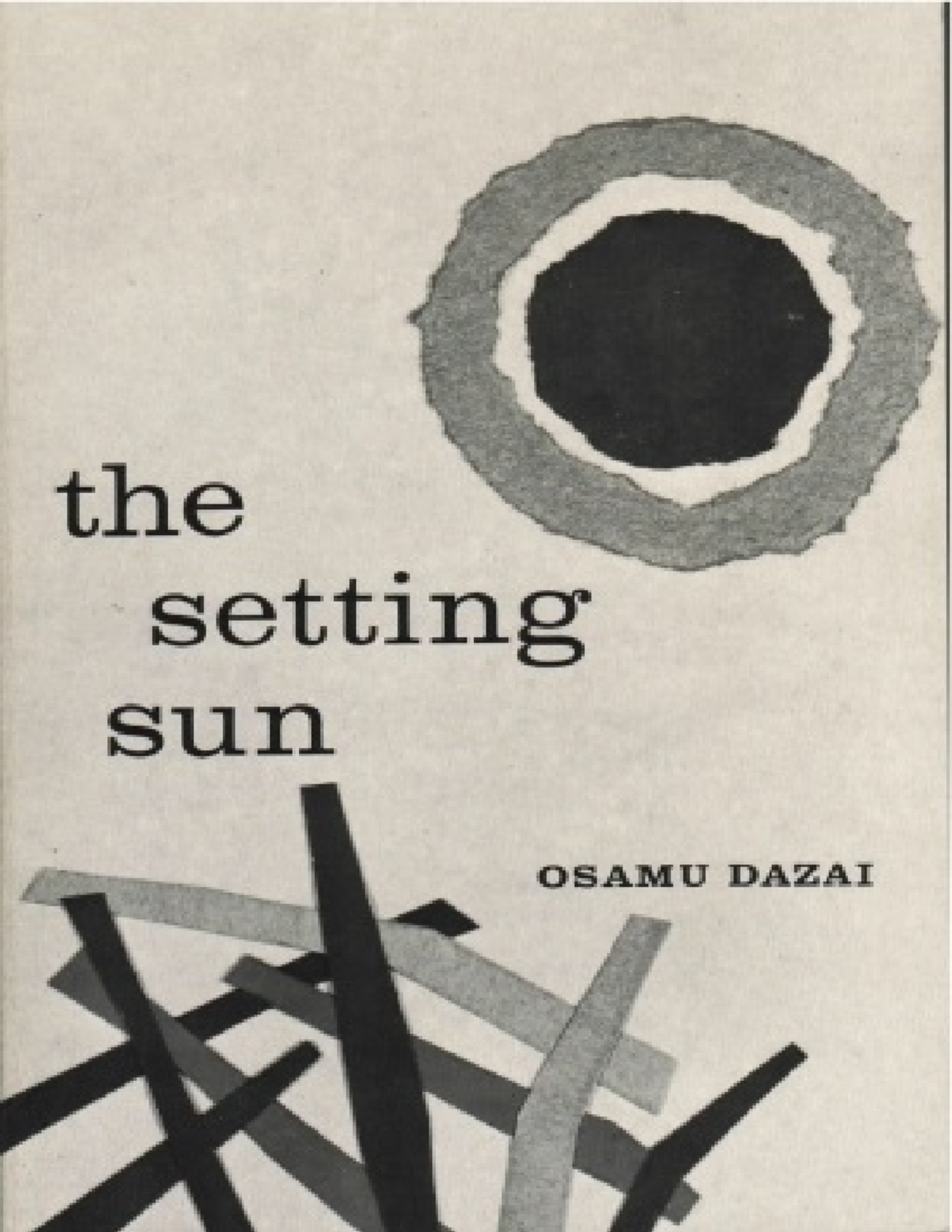 Osamu dazai the setting sun 1968 - Set in the early postwar years, this ...