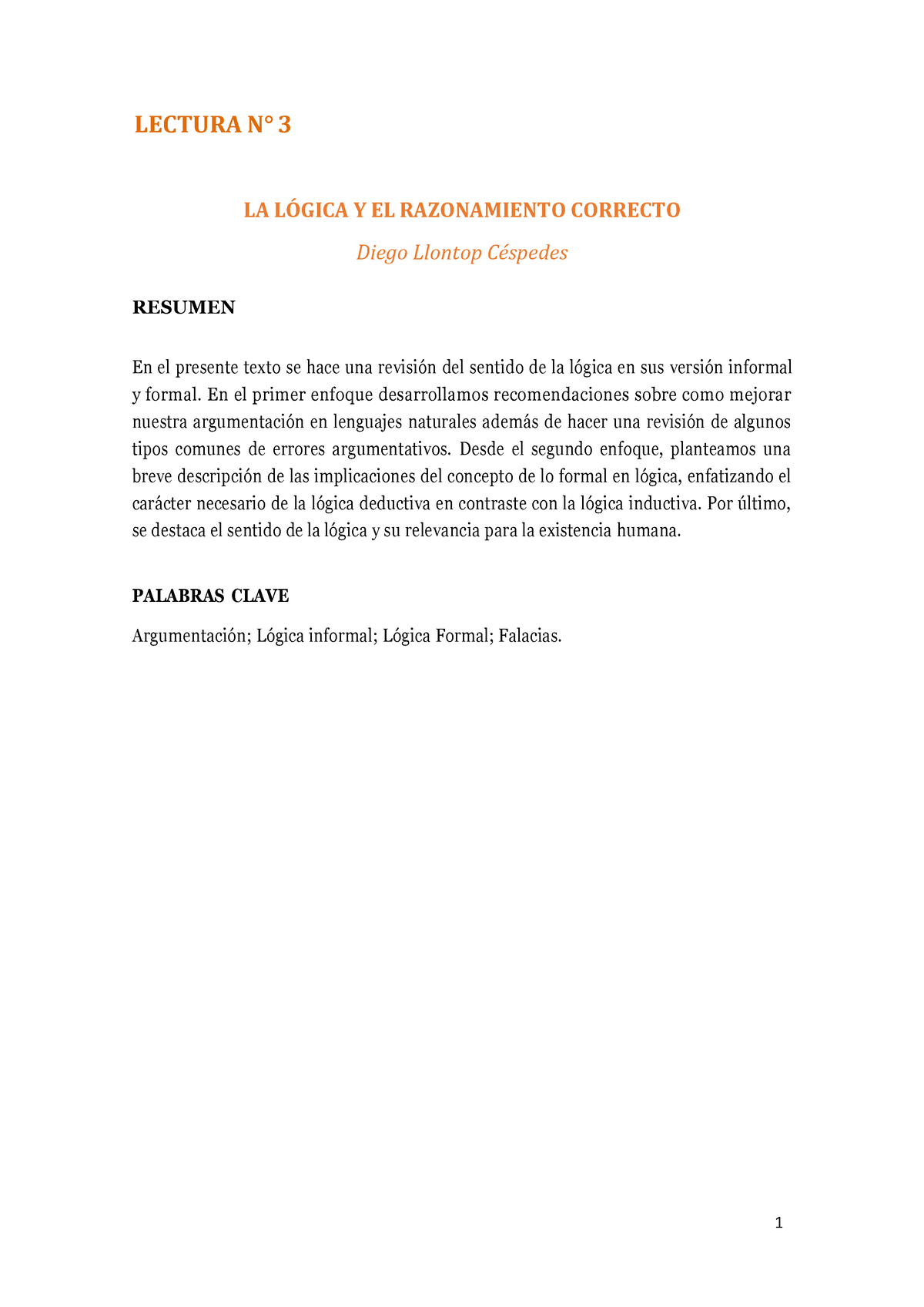 Textos De Filo Y Lectura N La Lgica Y El Razonamiento