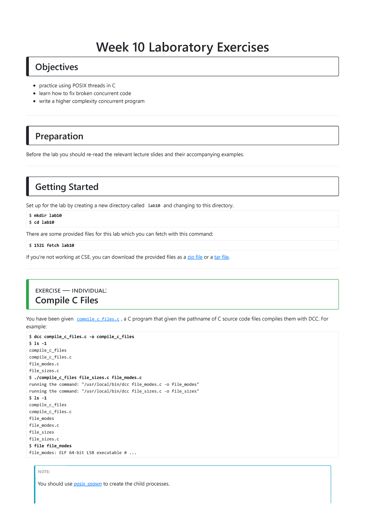 COMP1521 23T2 — Week 10 Laboratory Exercises - Week 10 Laboratory ...