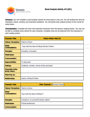 U3L1 Essay Analysis Assignment - ENG4U Unit 3 – Lesson 1 Essay Analysis ...