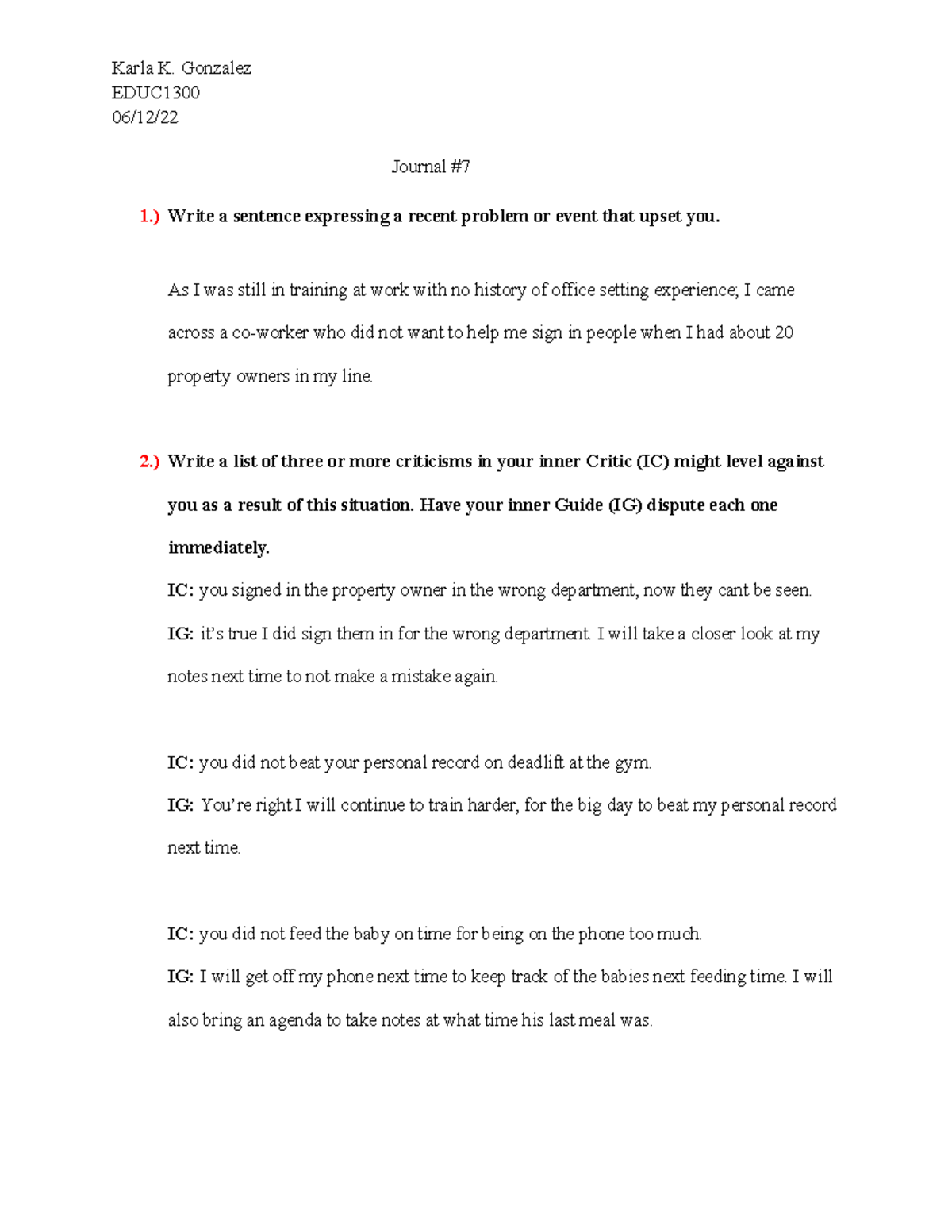 Untitled document-5 - EDUC1300 ASSIGNMENT - Karla K. Gonzalez EDUC 06 ...