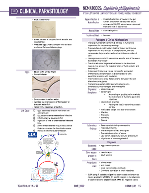 Parasitology - Lec 2 - Plasmodium - 1 st Shiftings | University of ...