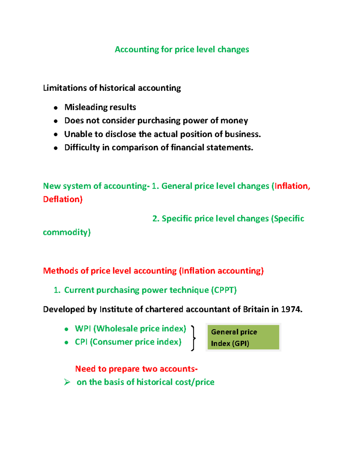 5-business-mathematics-chapter-1-notes-accounting-for-price-level