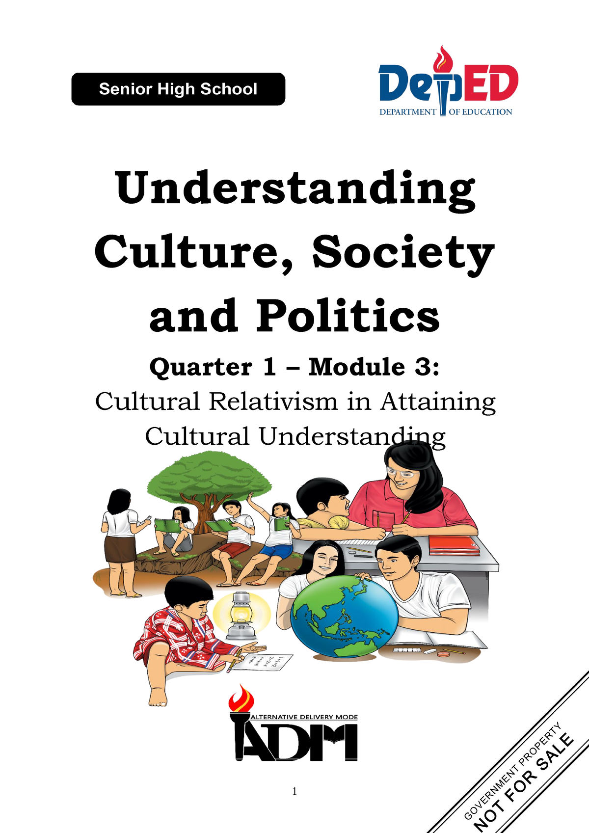 UCSP-Q 1-M3- Final - SELF-LEARNING MODULES - Understanding Culture ...