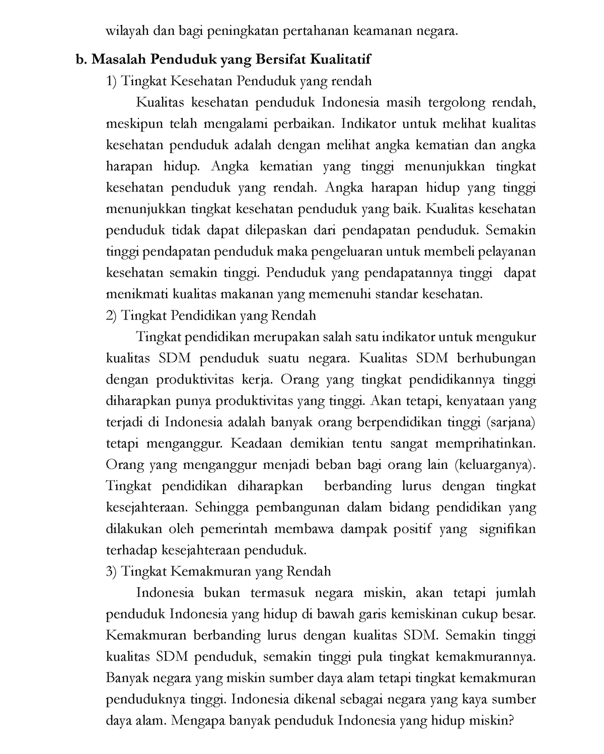 Ekonomi Pembangunan 17 - Wilayah Dan Bagi Peningkatan Pertahanan ...