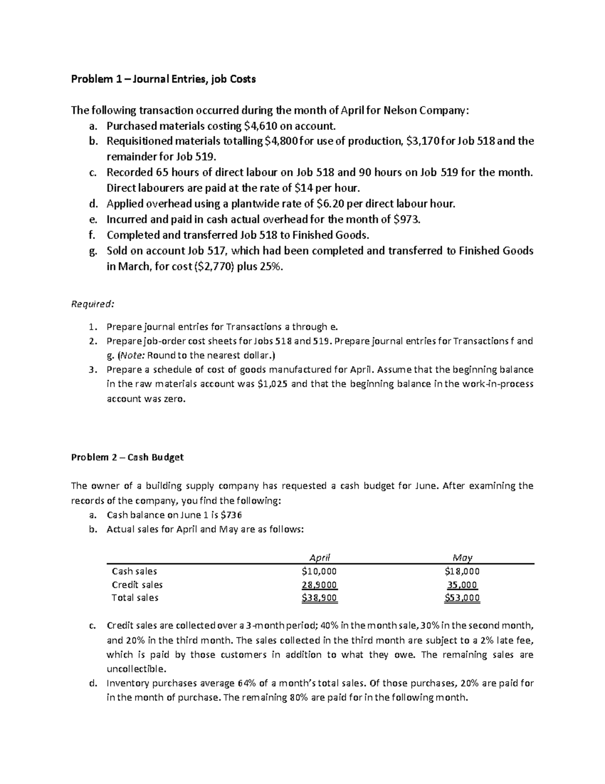 RTU Exercises 03 26 22 - Lecture notes as - Partnership and Corporation ...