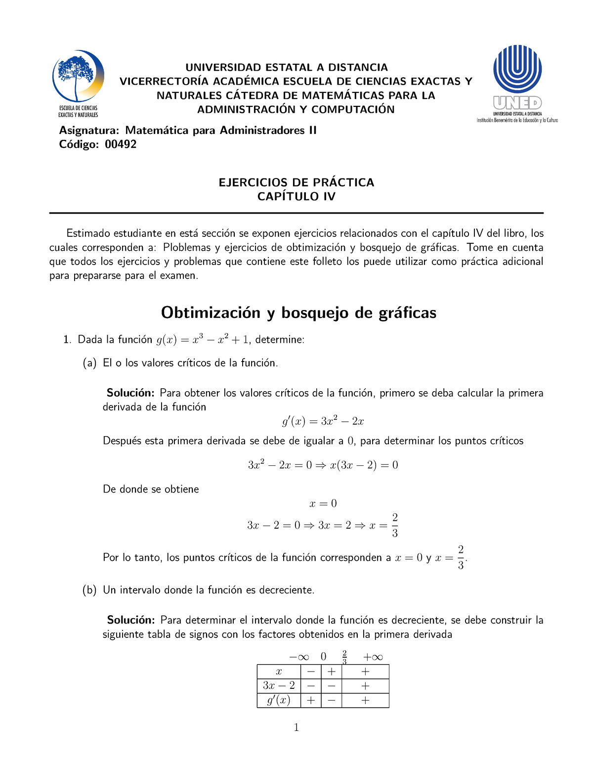 Cap 4 Ejercicios - Contenidos Basicos - UNIVERSIDAD ESTATAL A DISTANCIA ...