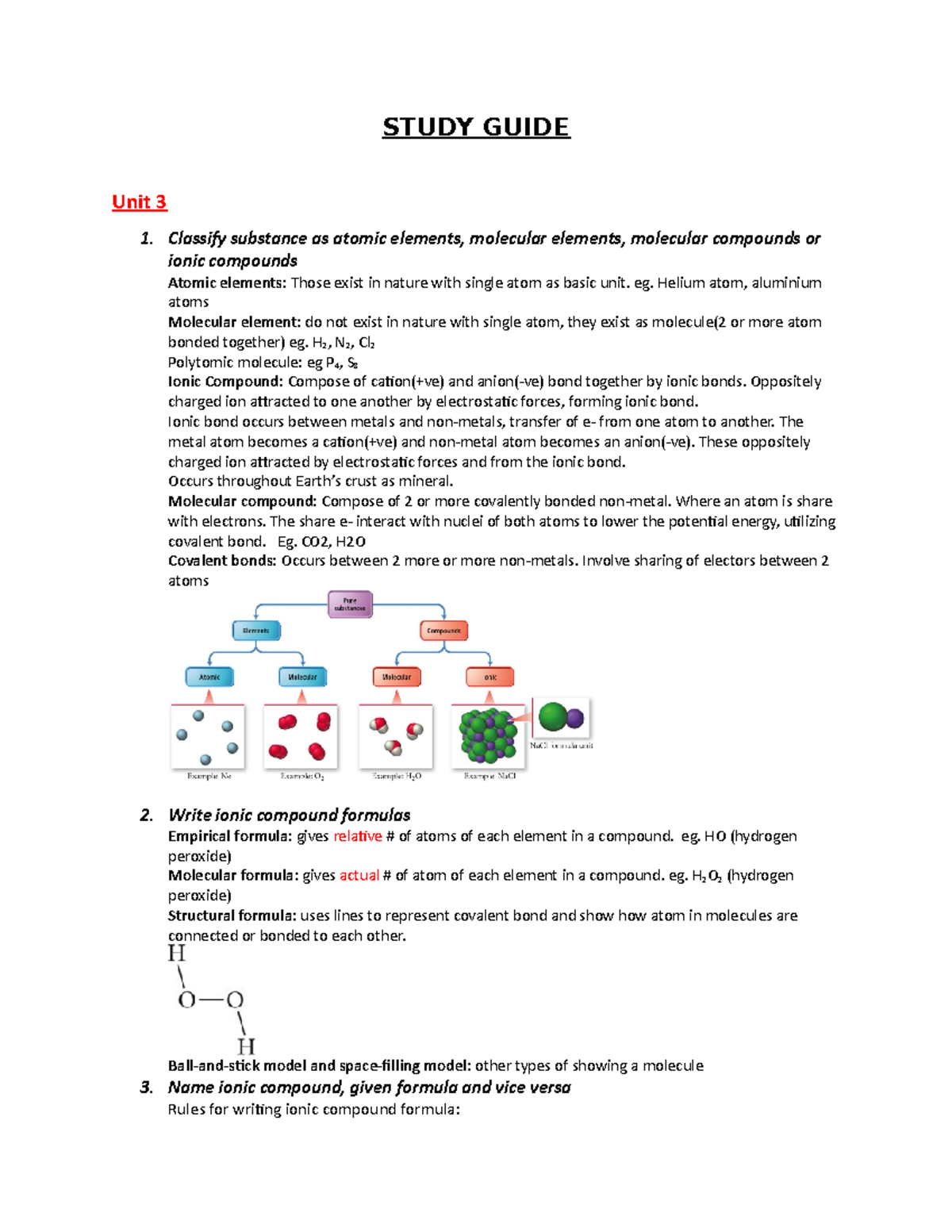 Unit 3 Notes Studocu