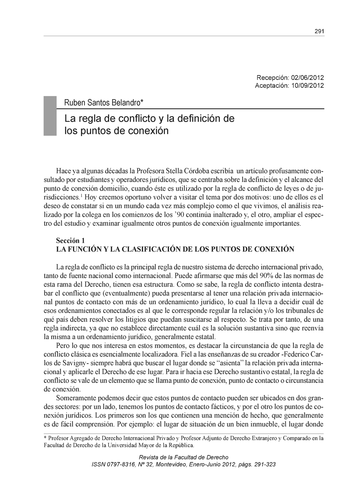 Dip Conflicto De Leyes_ Normas Directas - Hace Ya Algunas Décadas La ...