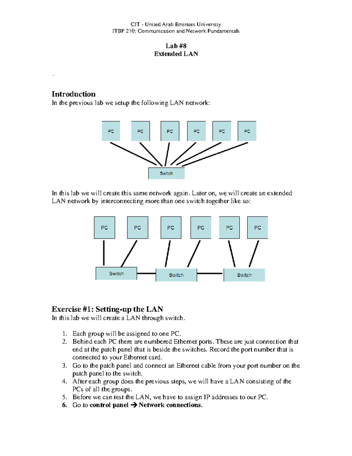 Lab+8 - labs and some assignments - ITBP 210: Communication and Network ...