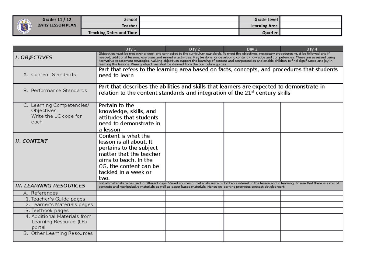DLP Template 2017 - no copy right infringement intended credits to the ...