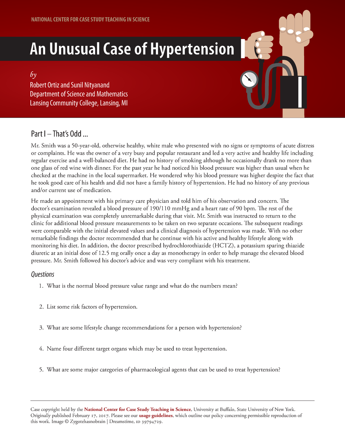 case study 5 hypertension