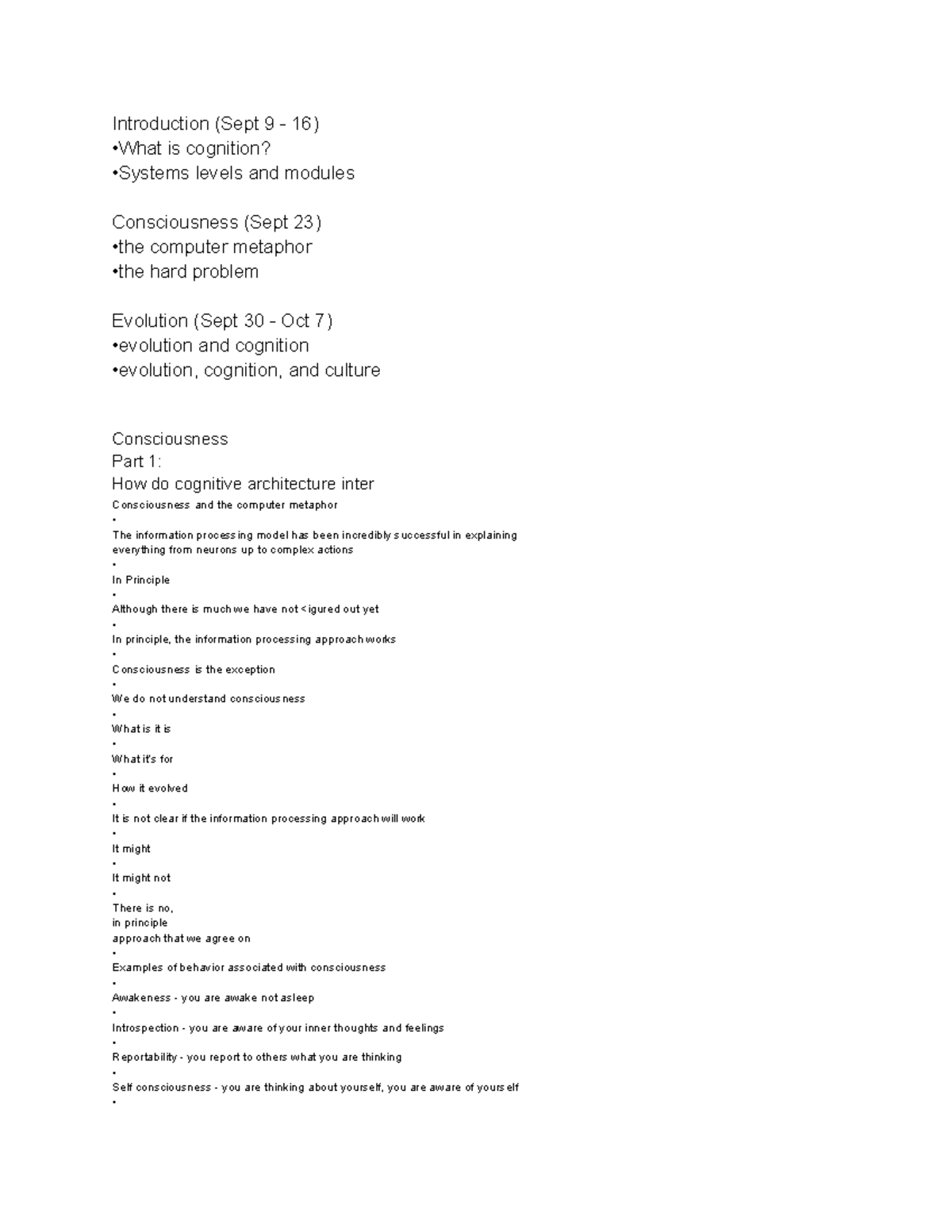 2001 CGSC - cgsc - Introduction (Sept 9 - 16) •What is cognition ...