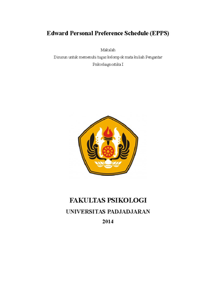 Makalah Tree Test (BAUM) Class B - PSIKODIAGNOSTIKA I BAUM TEST (TREE ...