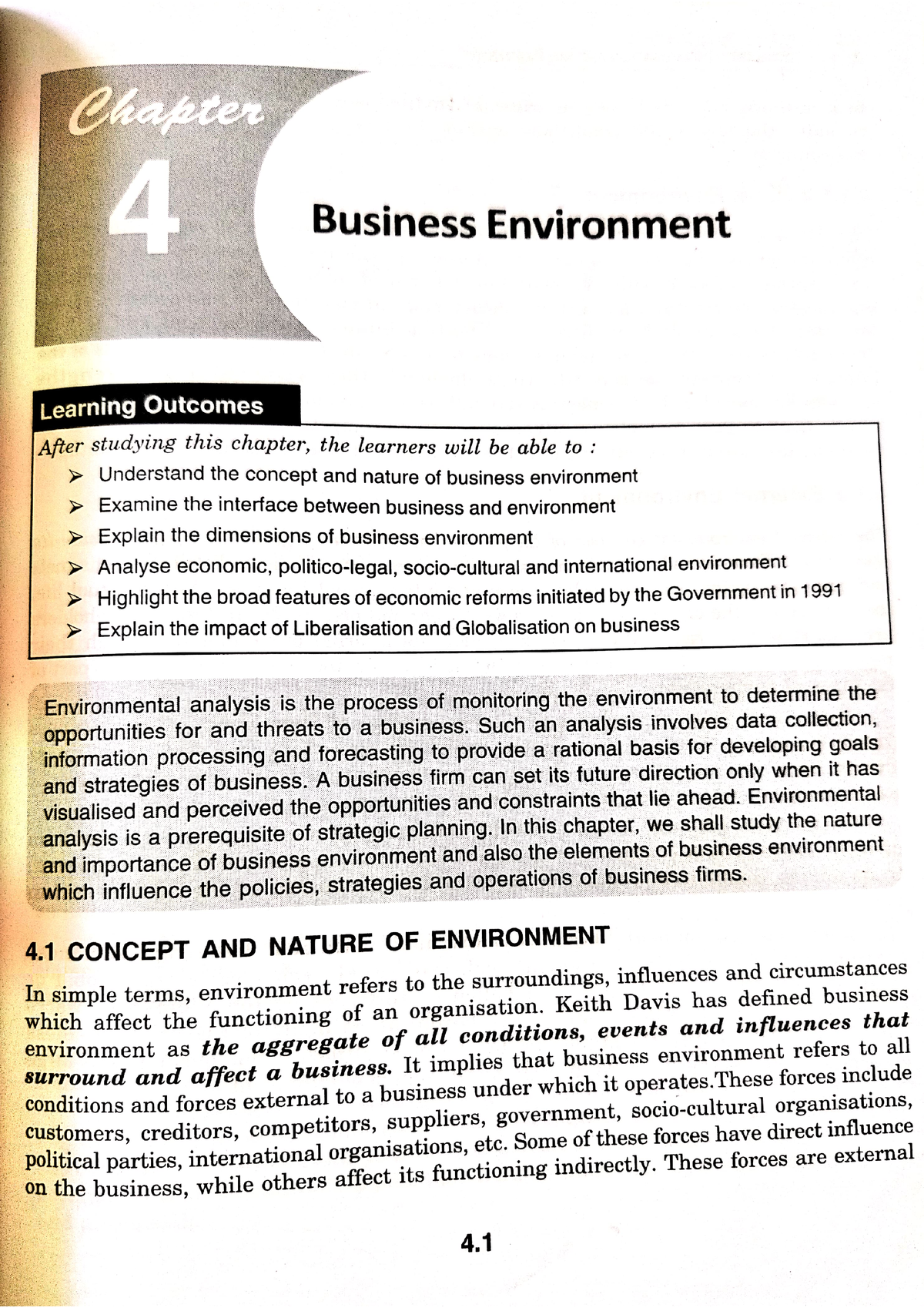 Business Environment - Environmental Studies - Studocu