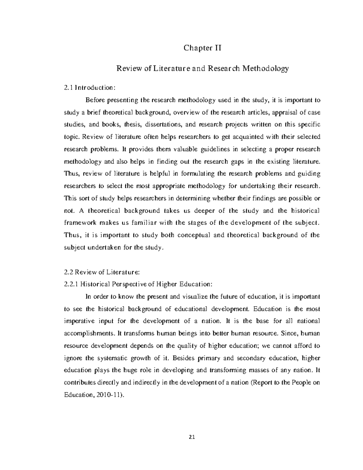 11 chapter ii - dthjhk - Chapter II Review of Literature and Research ...