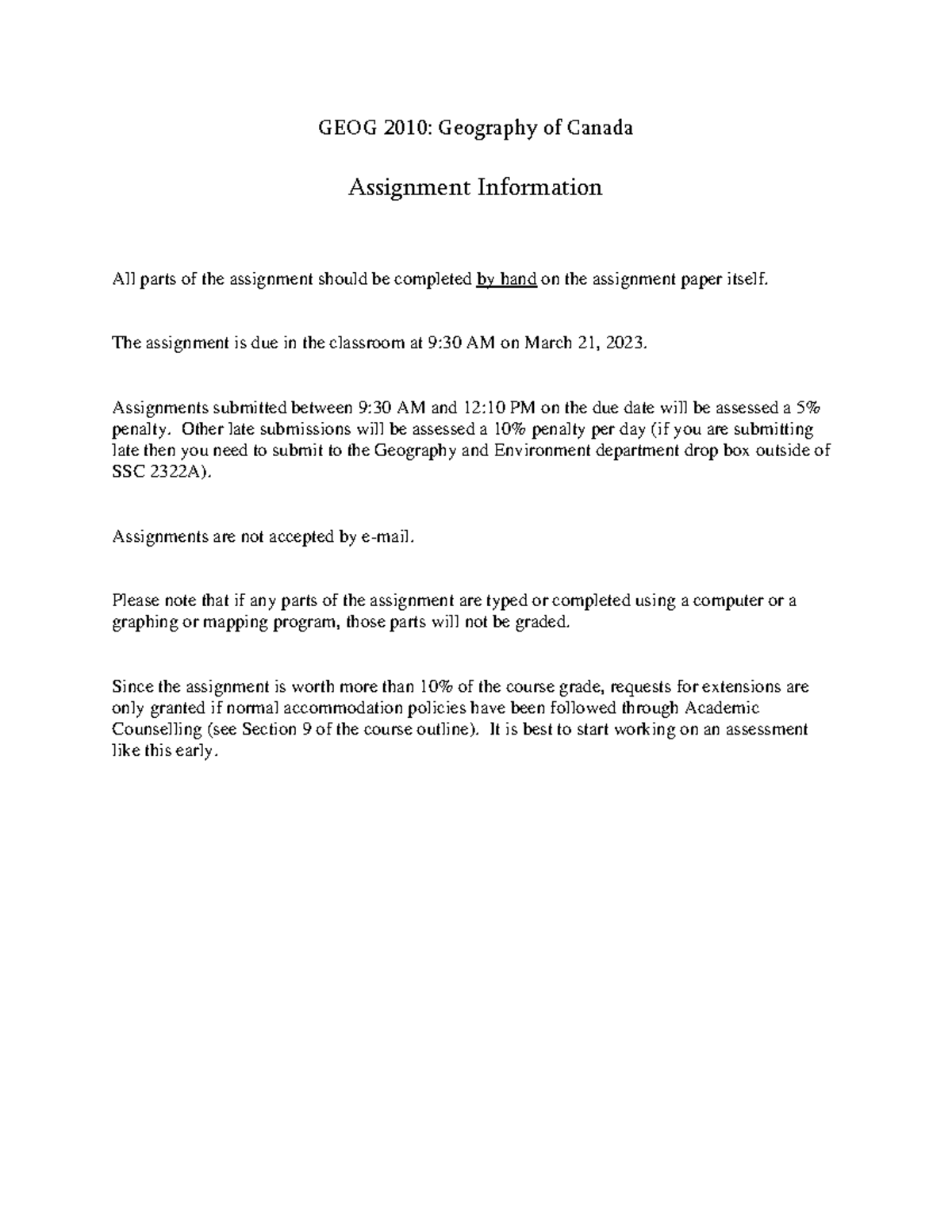 assignment vs deployment government of canada