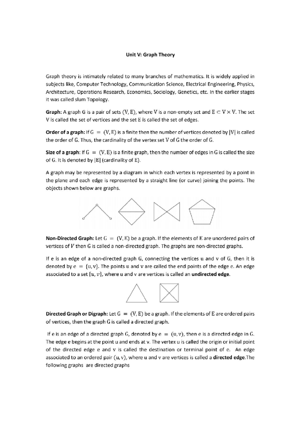 6 graph theory complete notes perfect explanation with exam oriented