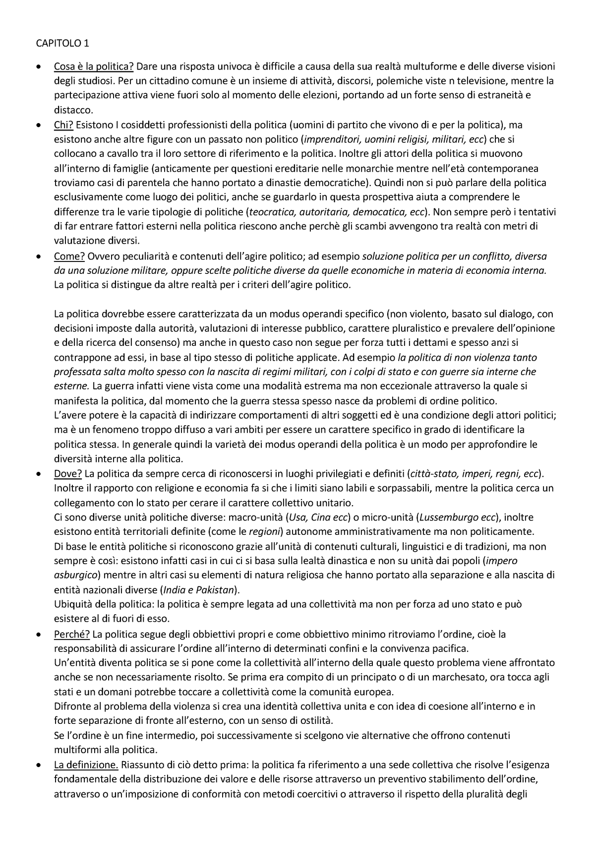 Riassunti Del Manuale Di Scienza Politica Cotta Dalla Porta Morlino ...