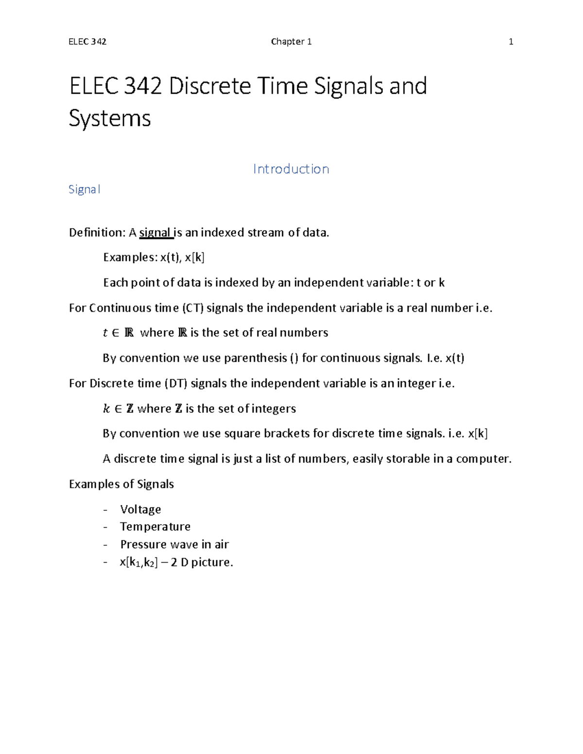 chapter-1-notes-elec-342-discrete-time-signals-and-systems