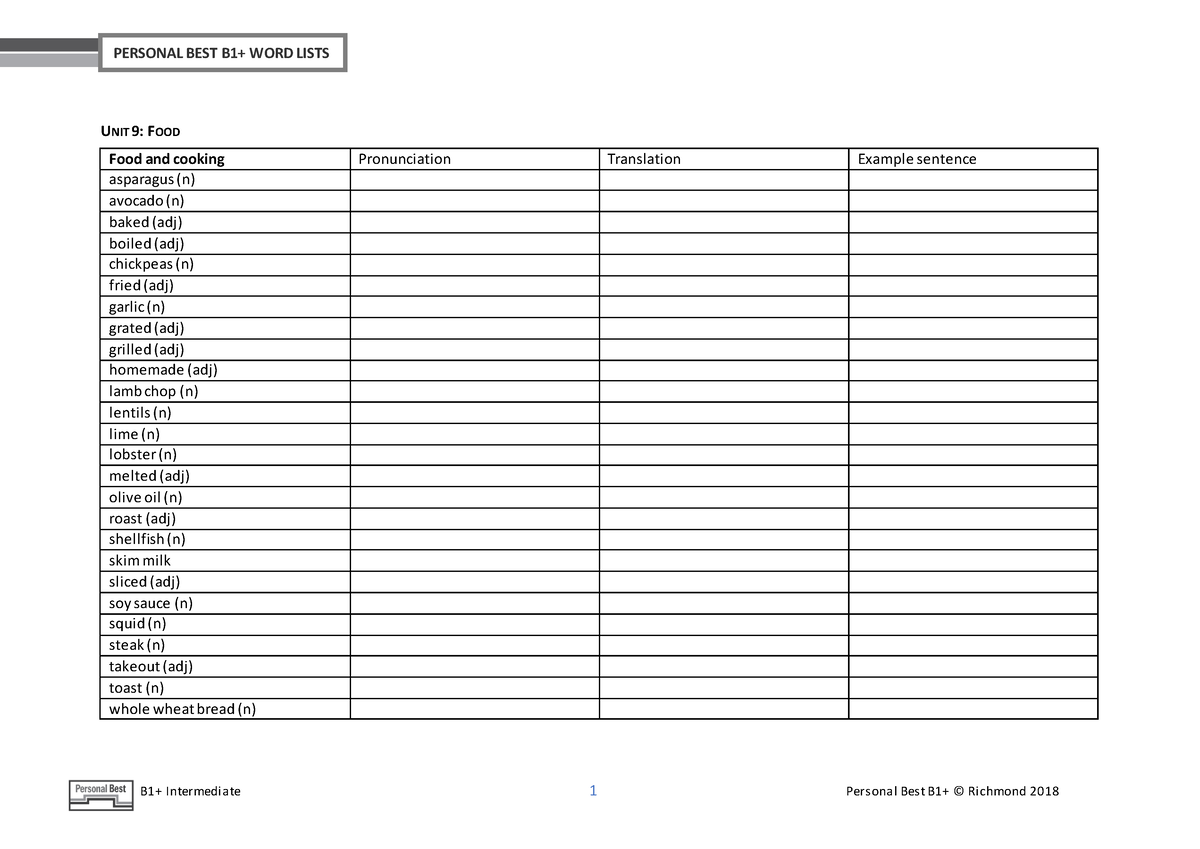 pb-am-e-b1-word-list-u9-good-col-english-tr-ng-i-h-c-khoa-h-c