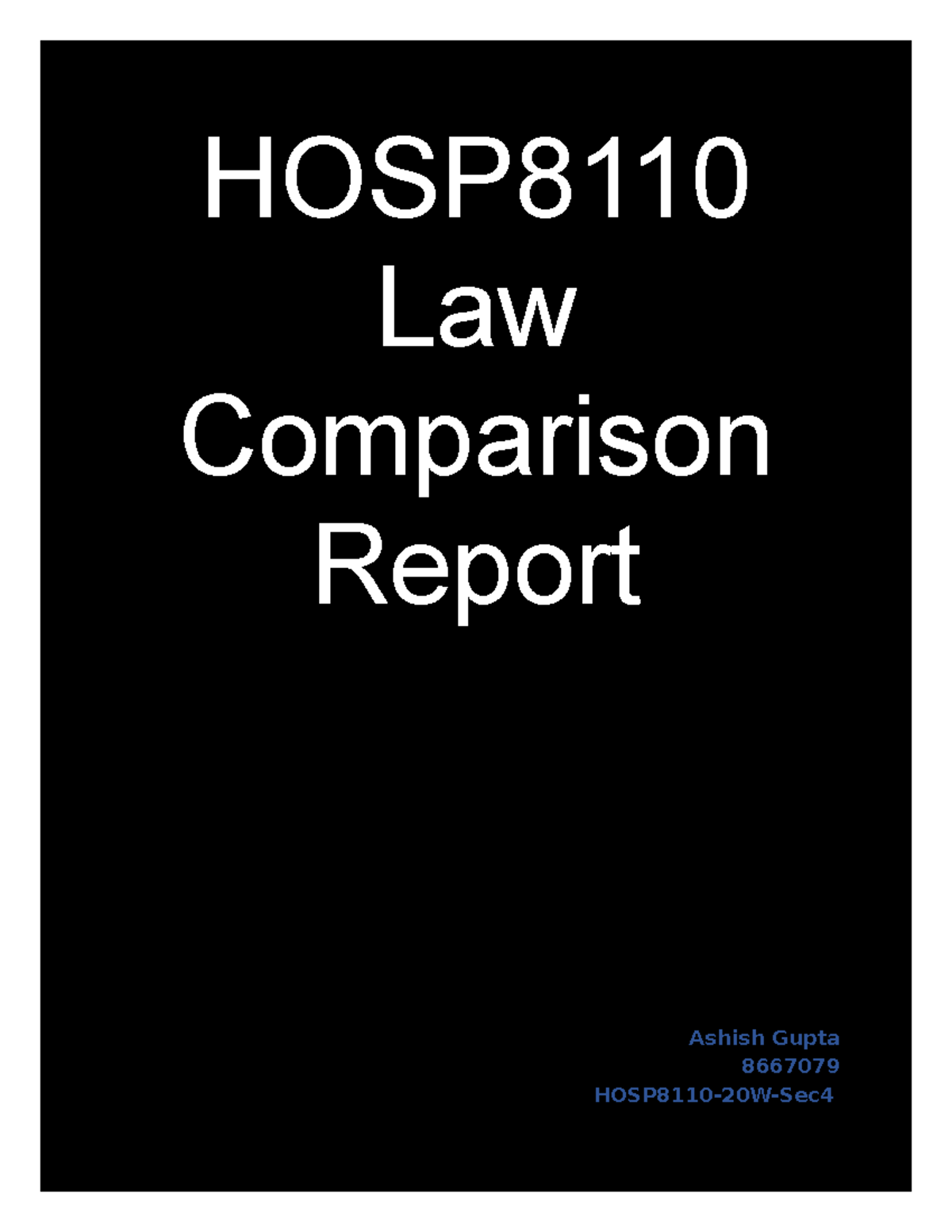 Assignment 4 Section 4 Canadian Country Of Origin Law Comparison