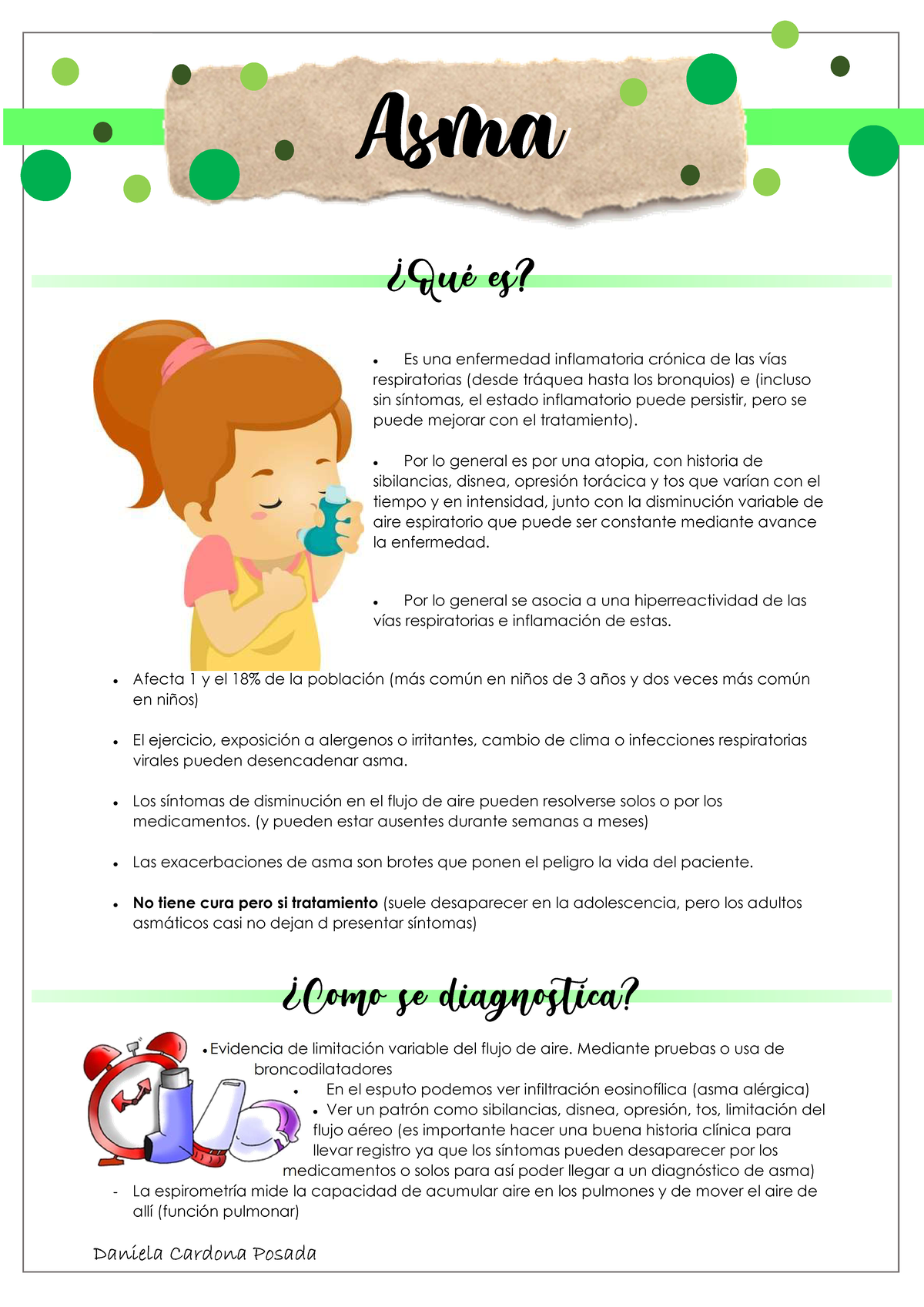 Asma - Fisiopatologia, Sintomas, Diagnostico Y Tratamiento - ¿Qué Es ...