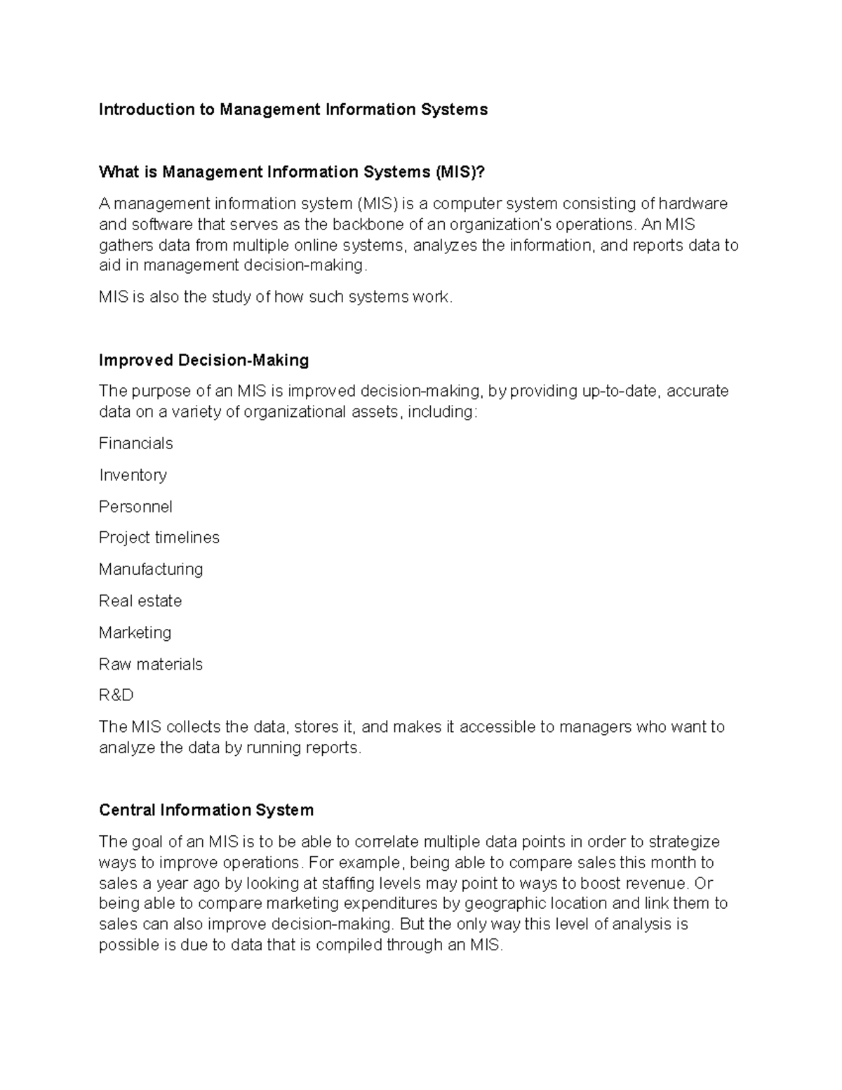 research questions about management information systems