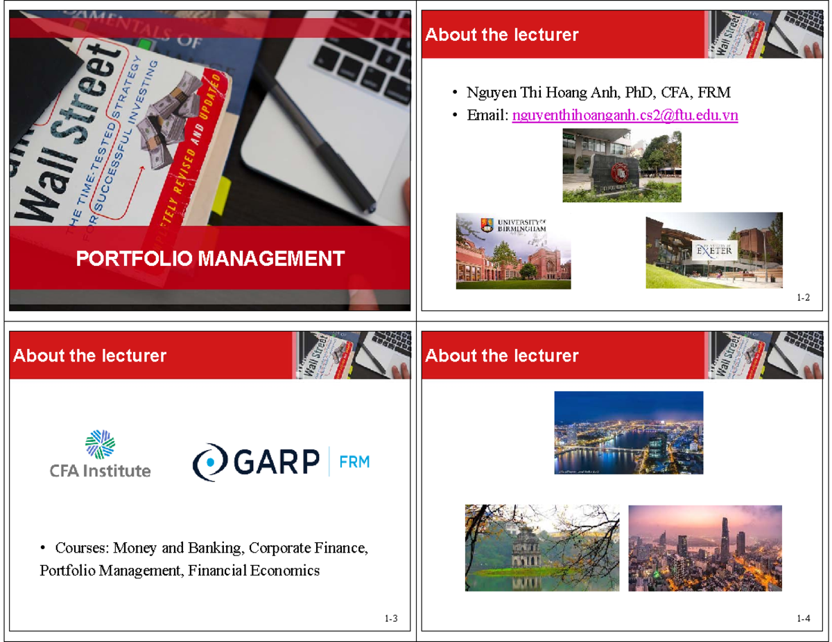 Lecture+01+-+Portfolio+Management+-+An+Overview - PORTFOLIO MANAGEMENT ...