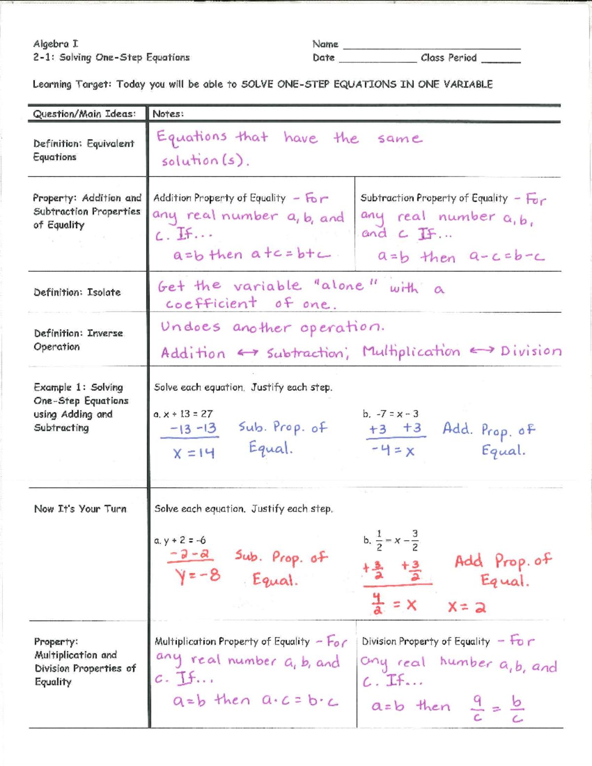 Chapter 2 Completed Notes - MATH 105 - Studocu