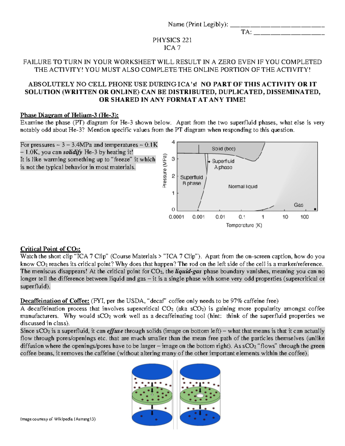 ICA+7+Solutions - Physics Assignment Answers For InClass With Professor ...