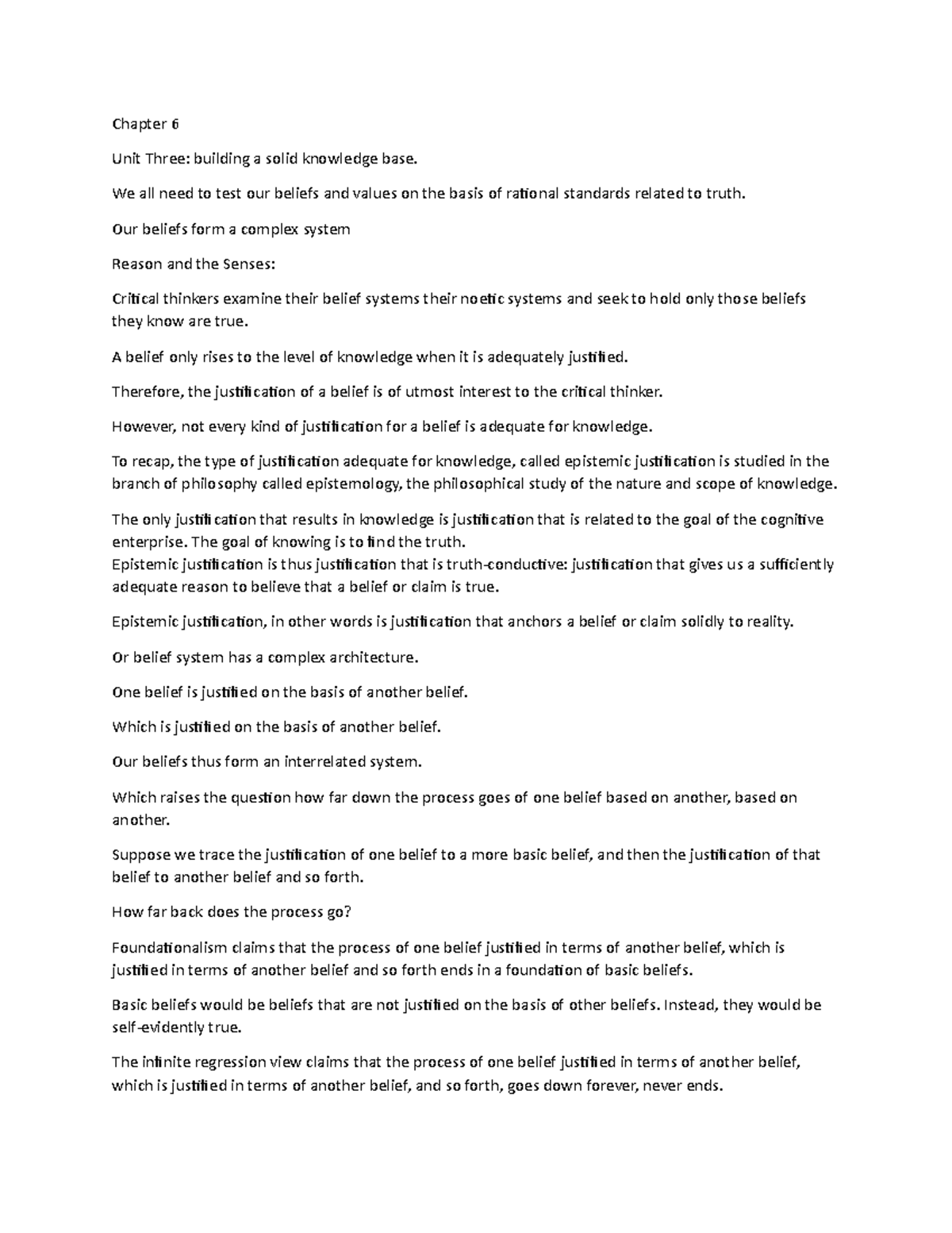 Chapter 6 - Lecture 6 - Chapter 6 Unit Three: building a solid ...
