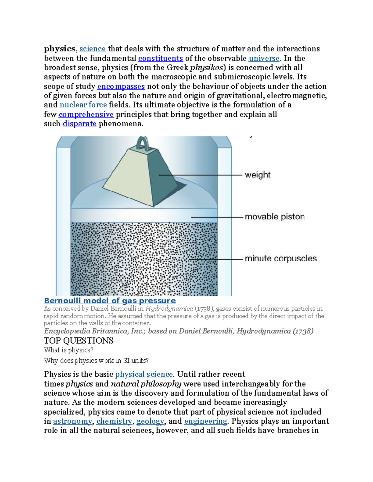 Physics - practice notes to be successful - physics , science that ...